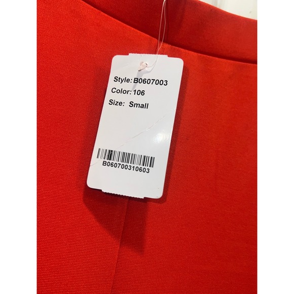 NWT Sbetro Women's Red Wide Leg Dress Pants Size Small - Picture 2 of 6